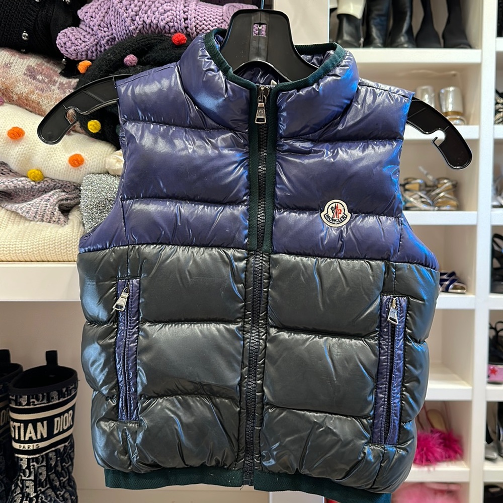 Moncler, Boys, Tib Vest, Size 6